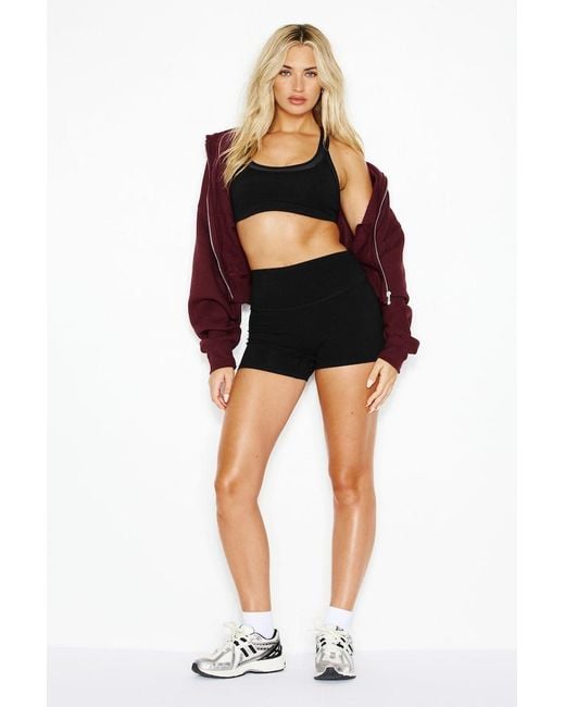 Garage Black Active Layered Mesh Bra