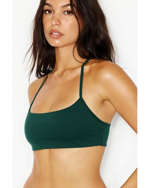 Garage Green Active Y-Back Bra
