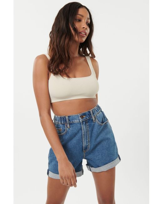 Garage Denim '80s Mom Shorts- Eaden 
