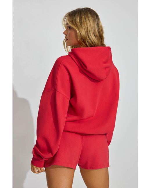 Garage Red Ultrafleece Hoodie