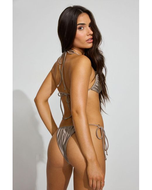 Garage Multicolor Shiny O-Ring Bikini Bottom