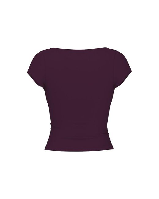 Garage Purple Sleek Crossover T-Shirt