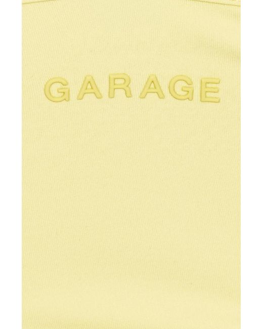 Garage Yellow Active Underbust T-Back Cami Top
