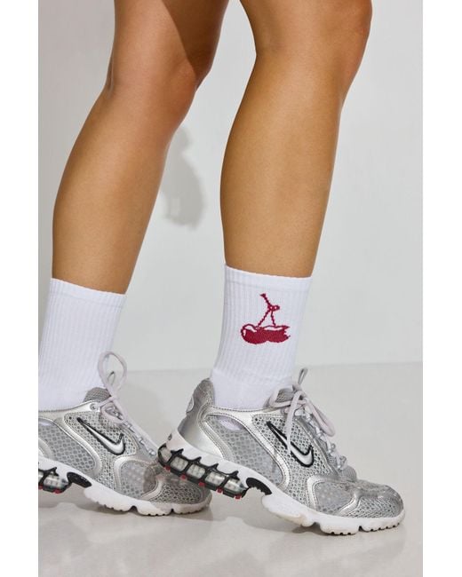 Garage Multicolor Sour Cherry Crew Socks