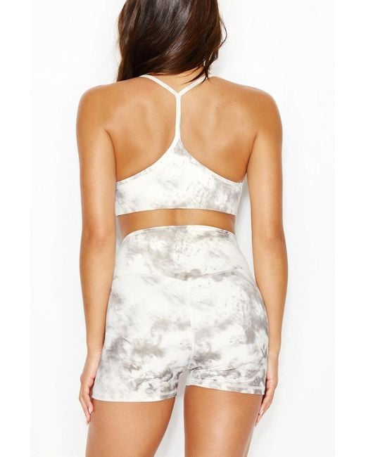 Garage White Active Booty Shorts