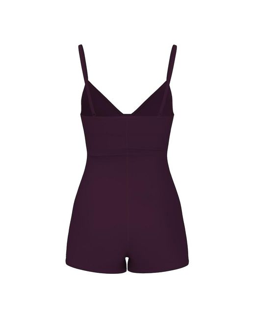 Garage Purple Active Cami Romper
