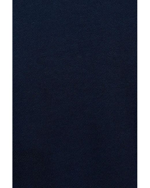 Garage Blue Softterry Half Zip Sweatshirt