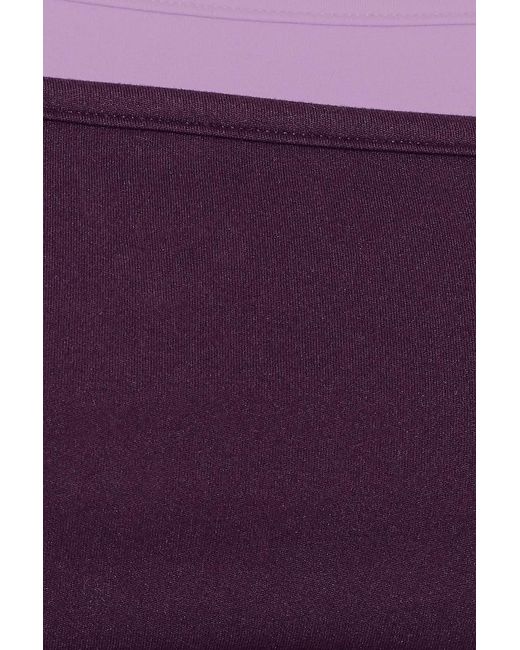 Garage Purple Sleek Double Layer Cami Top