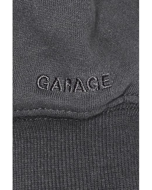 Garage Blue Softterry Off Shoulder Sweatshirt