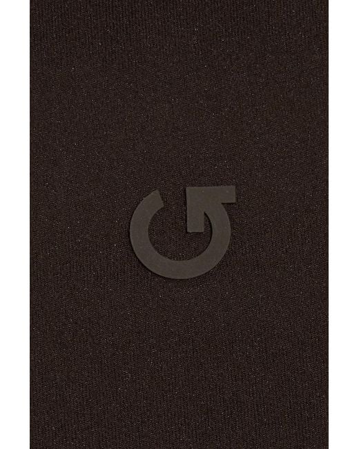 Garage Brown Active Foldover Capris