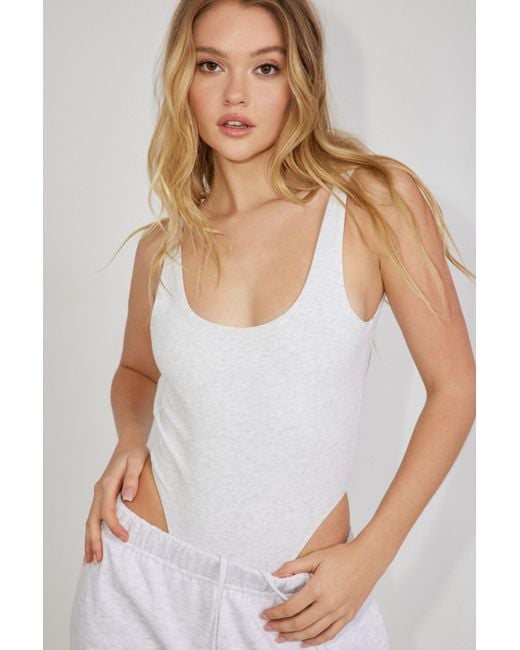 garage white bodysuit