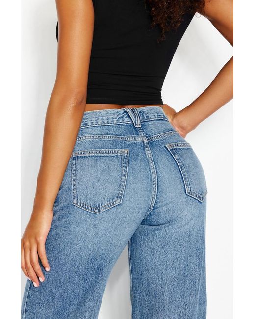 Garage Blue High Rise Lift Jeans