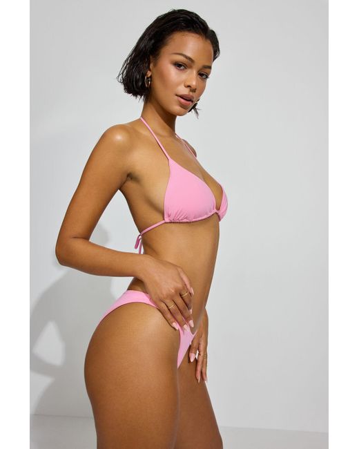 Garage Red Boomerang Cheeky Bikini Bottom