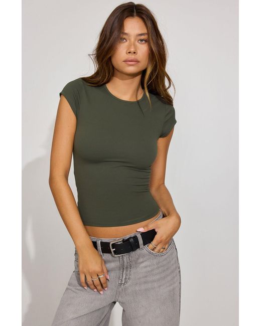 Garage Multicolor Sleek Crewneck T-Shirt