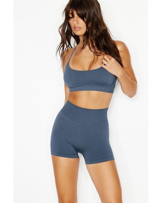 Garage Blue Active Seamless Booty Short