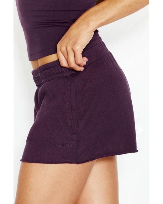 Garage Purple Softterry Low Rise Shorts