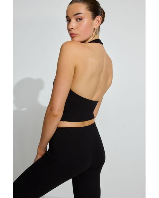 Garage Black Halter Top