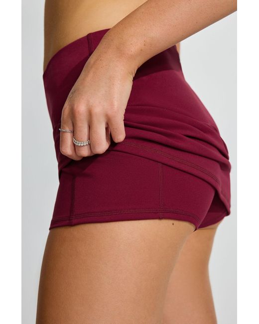 Garage Red Softactive Micro Skort