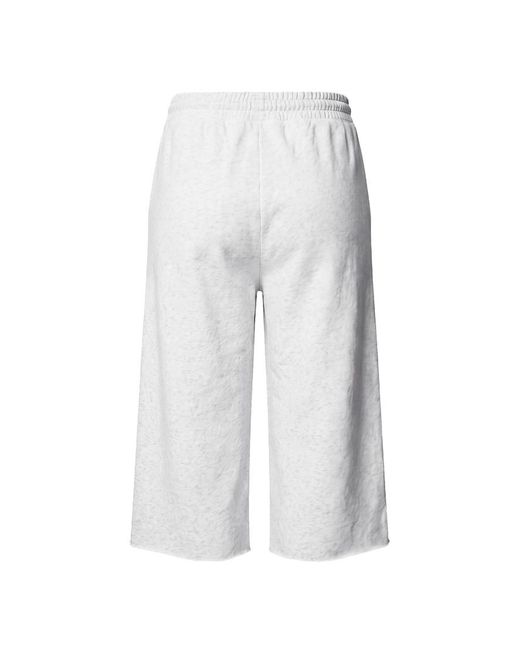 Garage White Ultrafleece Jorts