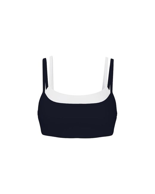 Garage Blue Active Double Layer Bra