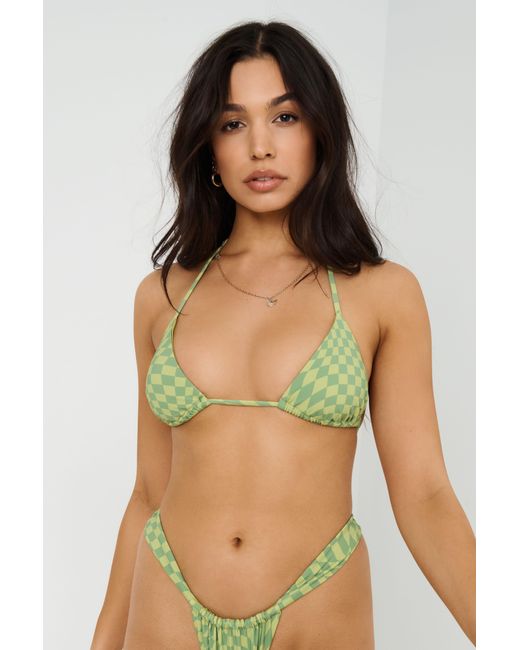 Slider Triangle Bikini Top