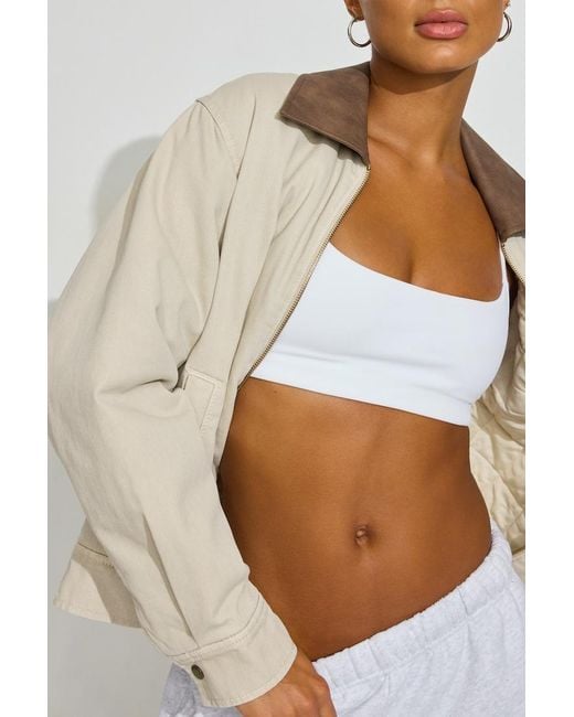 Garage Multicolor Twill Worker Jacket