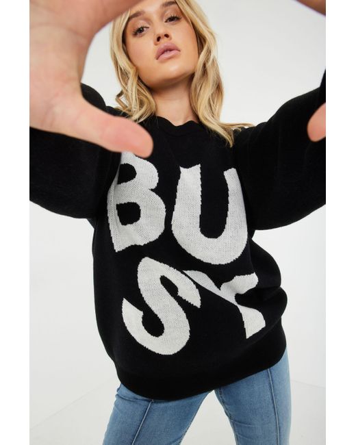 Synthetic Cynthia Oversized Sweater 