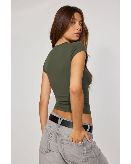 Garage Multicolor Sleek Crewneck T-Shirt