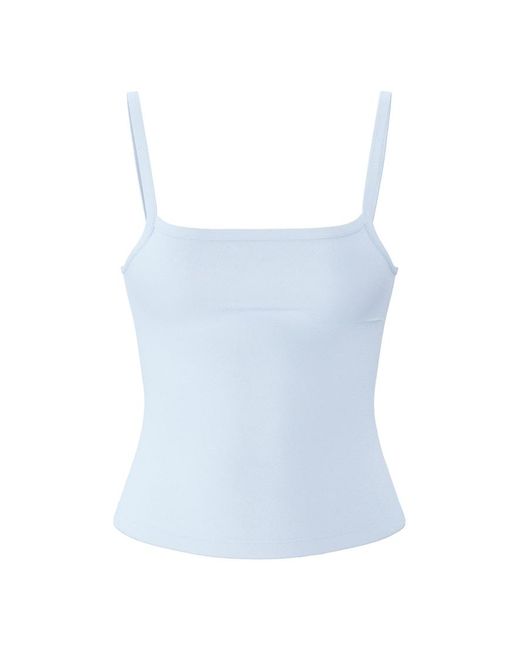 Garage Blue Sleek Scoop Cami Top