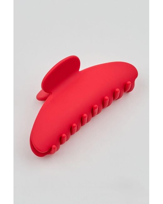 Garage Red Basic Rounded Small Clip