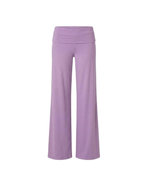 Garage Purple Modal Foldover Pants