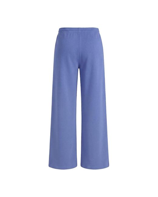 Garage Blue Ultrafleece Wide Leg Sweatpants