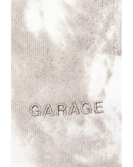 Garage White Softterry Low Rise Shorts