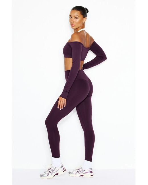 Garage Purple Perfect Peach Active Leggings