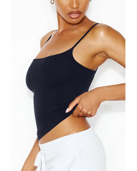 Garage White Sleek Scoop Cami Top