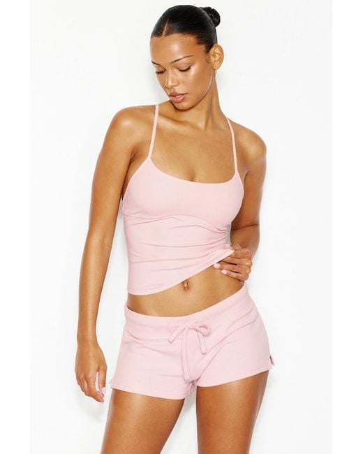 Garage Pink Softterry Micro Shorts