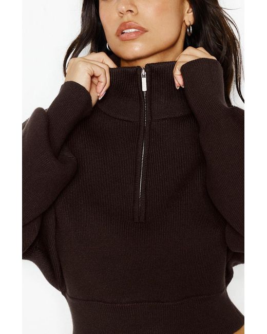 Garage Black City Layer Half Zip Jacket