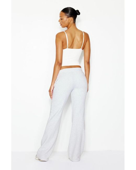 Garage White Snatch Booty Stretchterry Pants