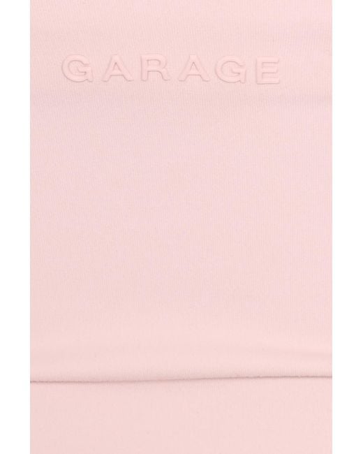 Garage Pink Active Keyhole Back Cami Top
