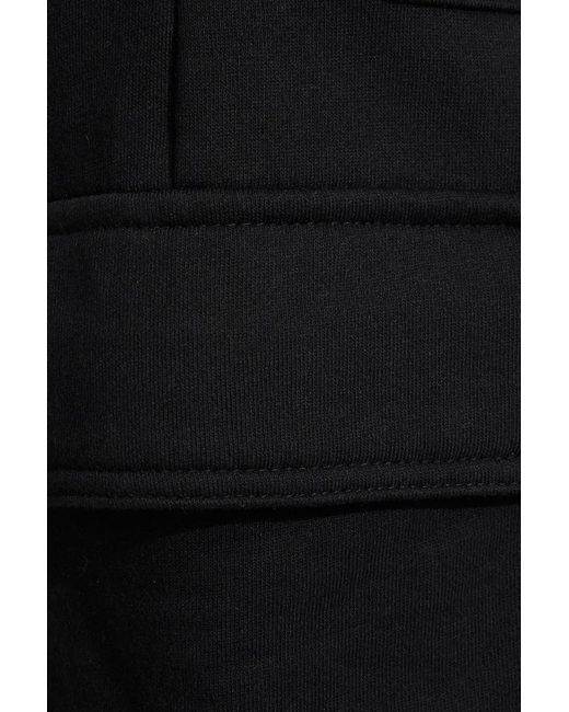 Garage Black Ultrafleece Cargo Sweatpants