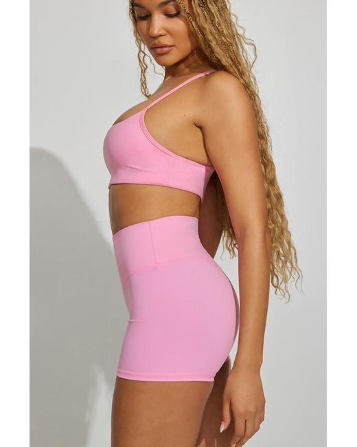 Garage Pink Active Booty Shorts