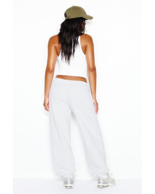 Garage White Ultrafleece Super Joggers