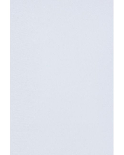 Garage White Square Neck Tie Halter Top