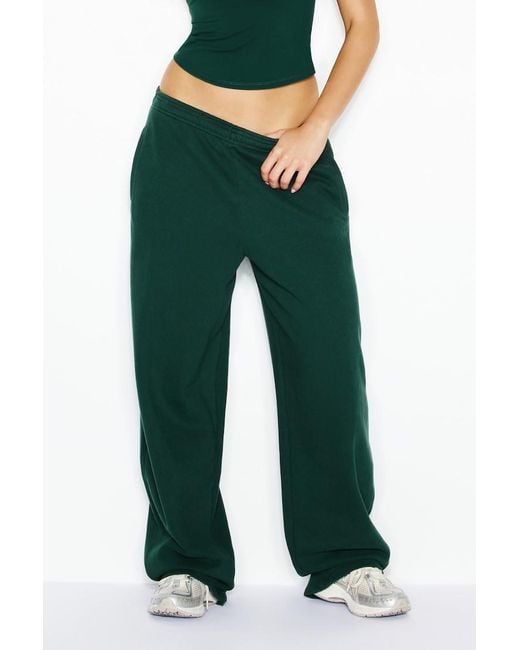 Garage Green Ultrafleece Barrel Leg Sweatpants