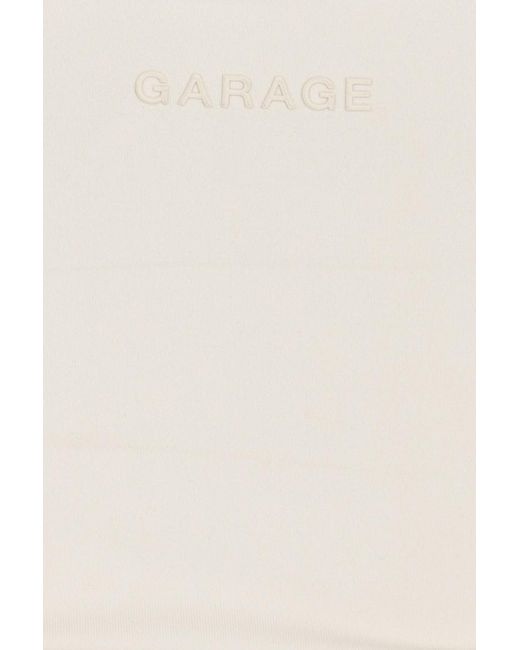 Garage Natural Active Plunge Cami Top