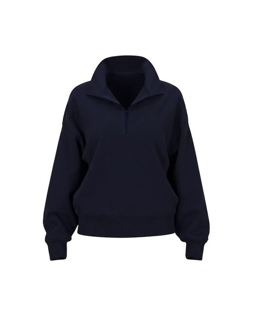 Garage Blue Ultrafleece Half Zip Sweatshirt