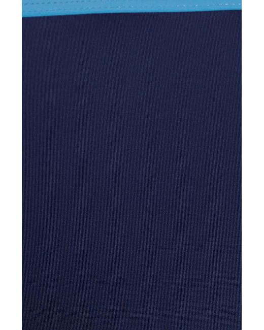 Garage Blue Cheeky Side Tie Bikini Bottom