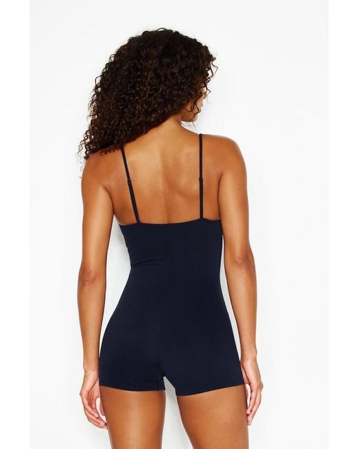 Garage Blue Active Cami Romper