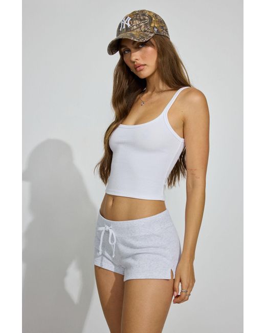 Garage White Softterry Micro Shorts