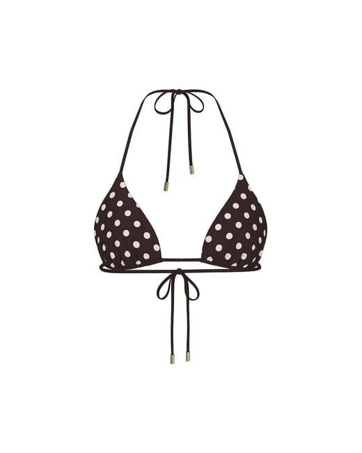 Garage Brown Reversible Slider Triangle Bikini Top
